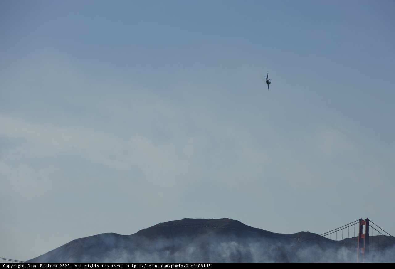 Majestic Flight over Smoky Peak
