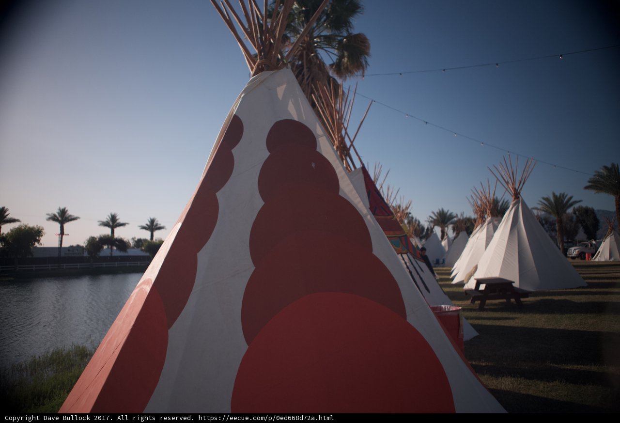 Teepees by the Lake