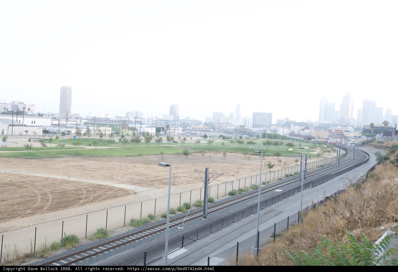 Cityscape from the Railroad Tracks
