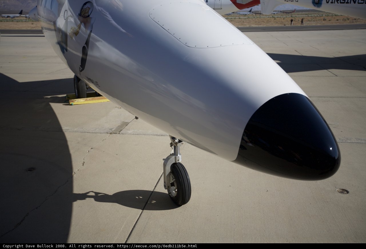 Up Close and Personal with an Airplane Nose