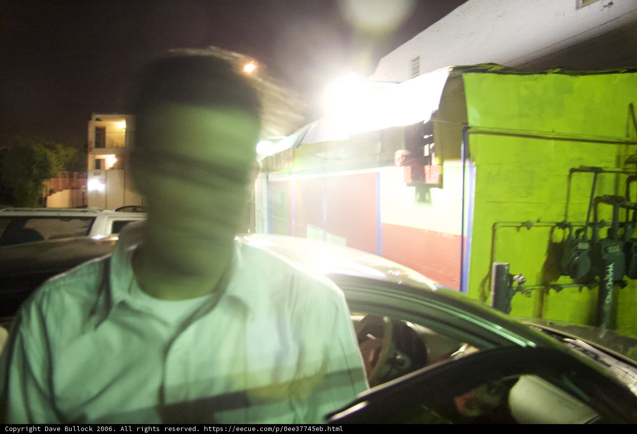 Blurred Night Ride