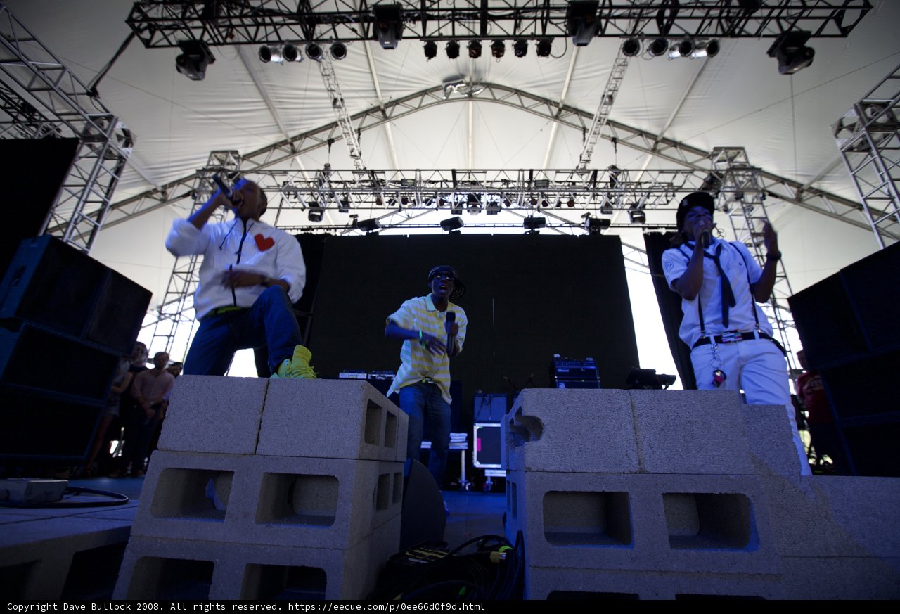 Group Performance at Coachella Music Festival