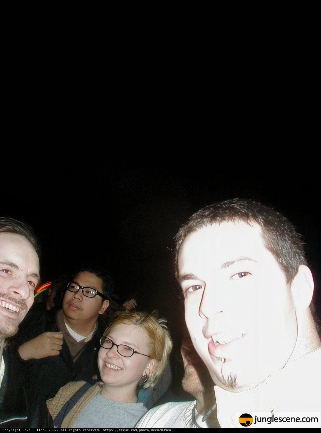 Coachella Selfie with the Night Sky