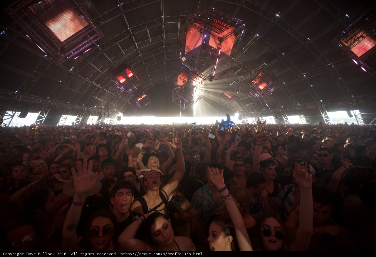 Urban Concert Crowd