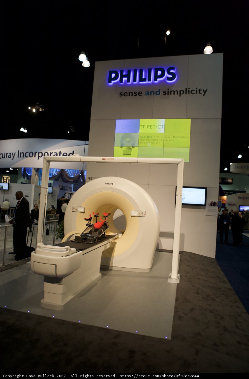 MRI Machine on Display at 2007 Astro Show