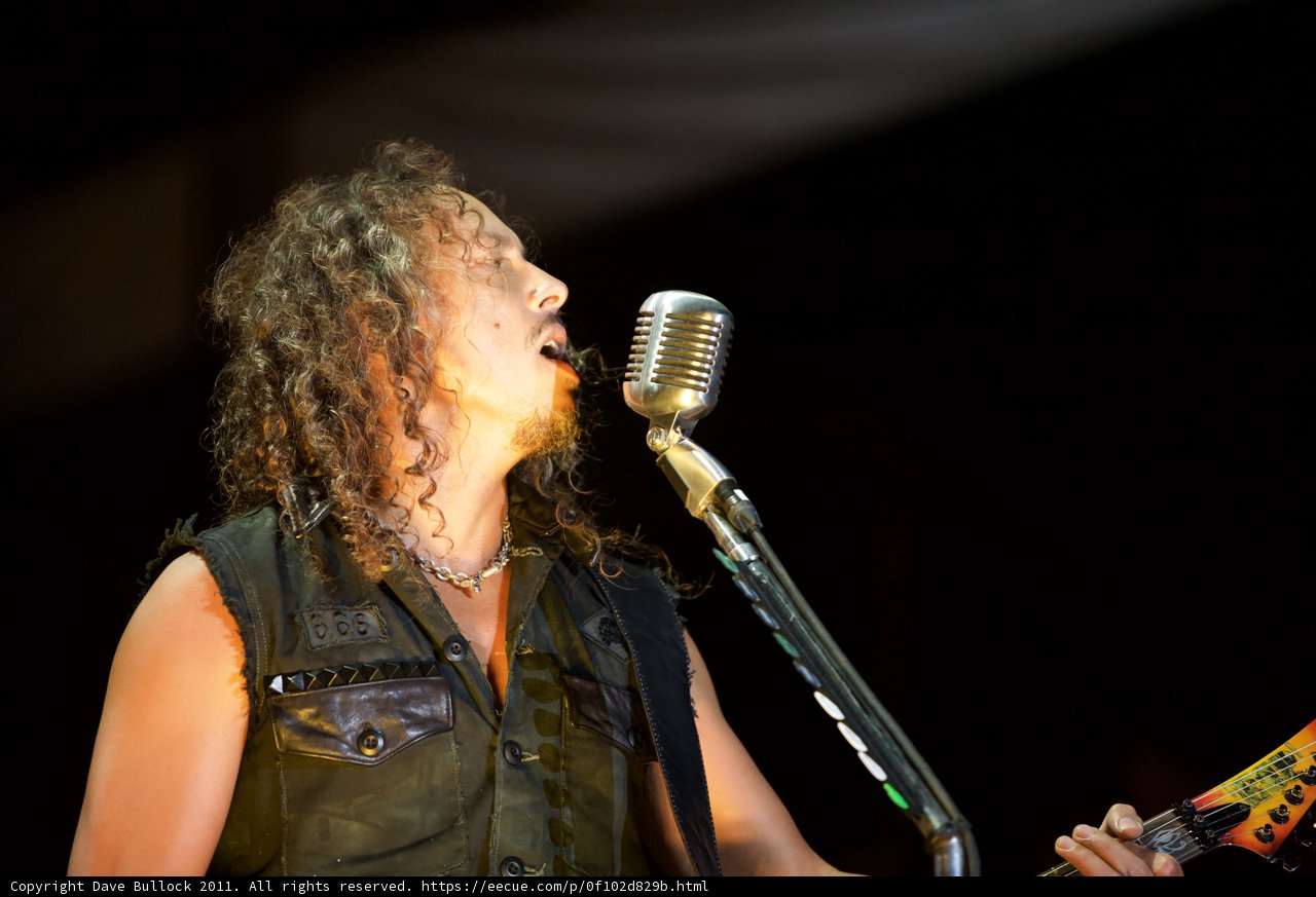 Rocking out at the Big Four Festival