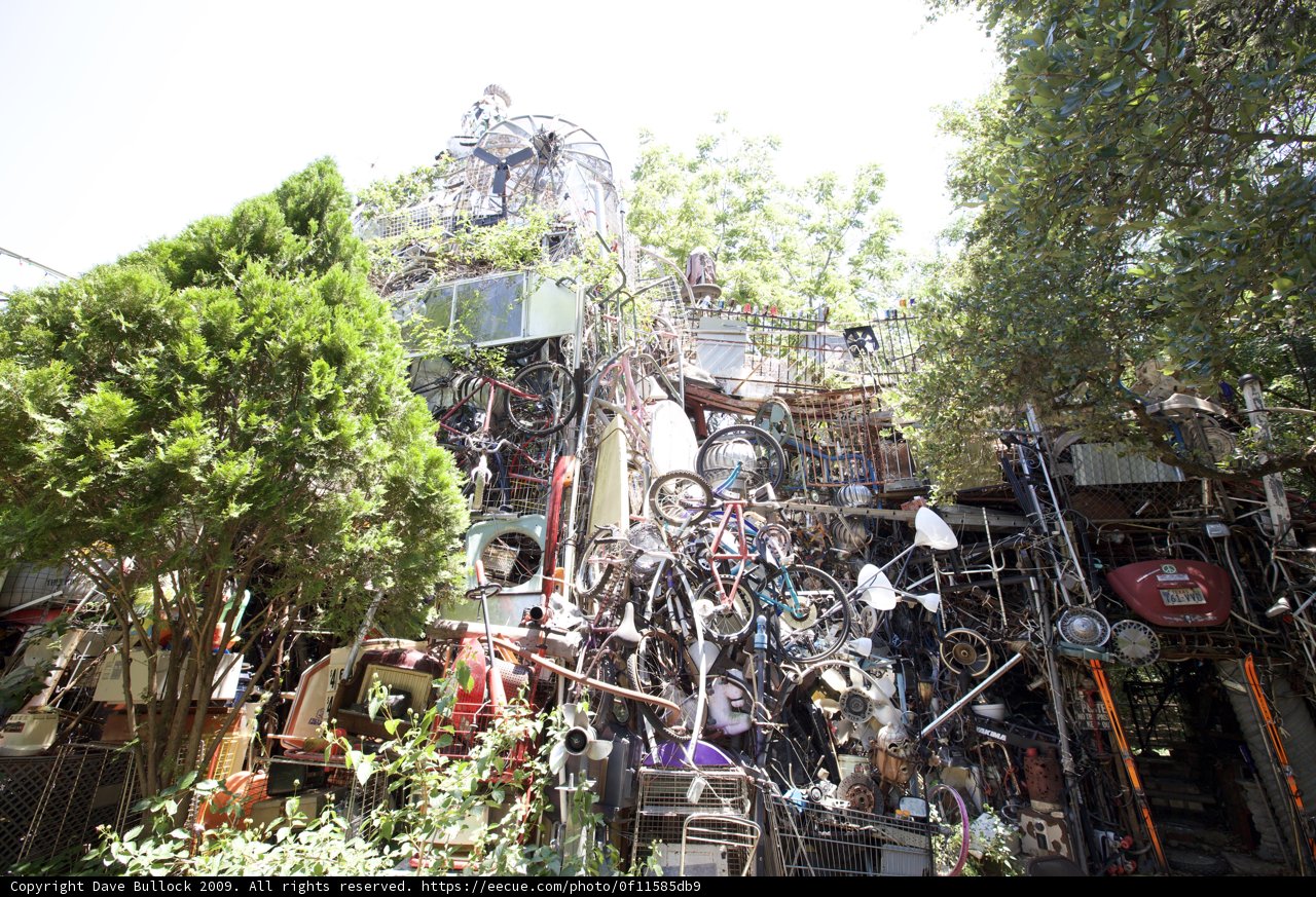 Junkyard Fun at Austin Trash Chapel