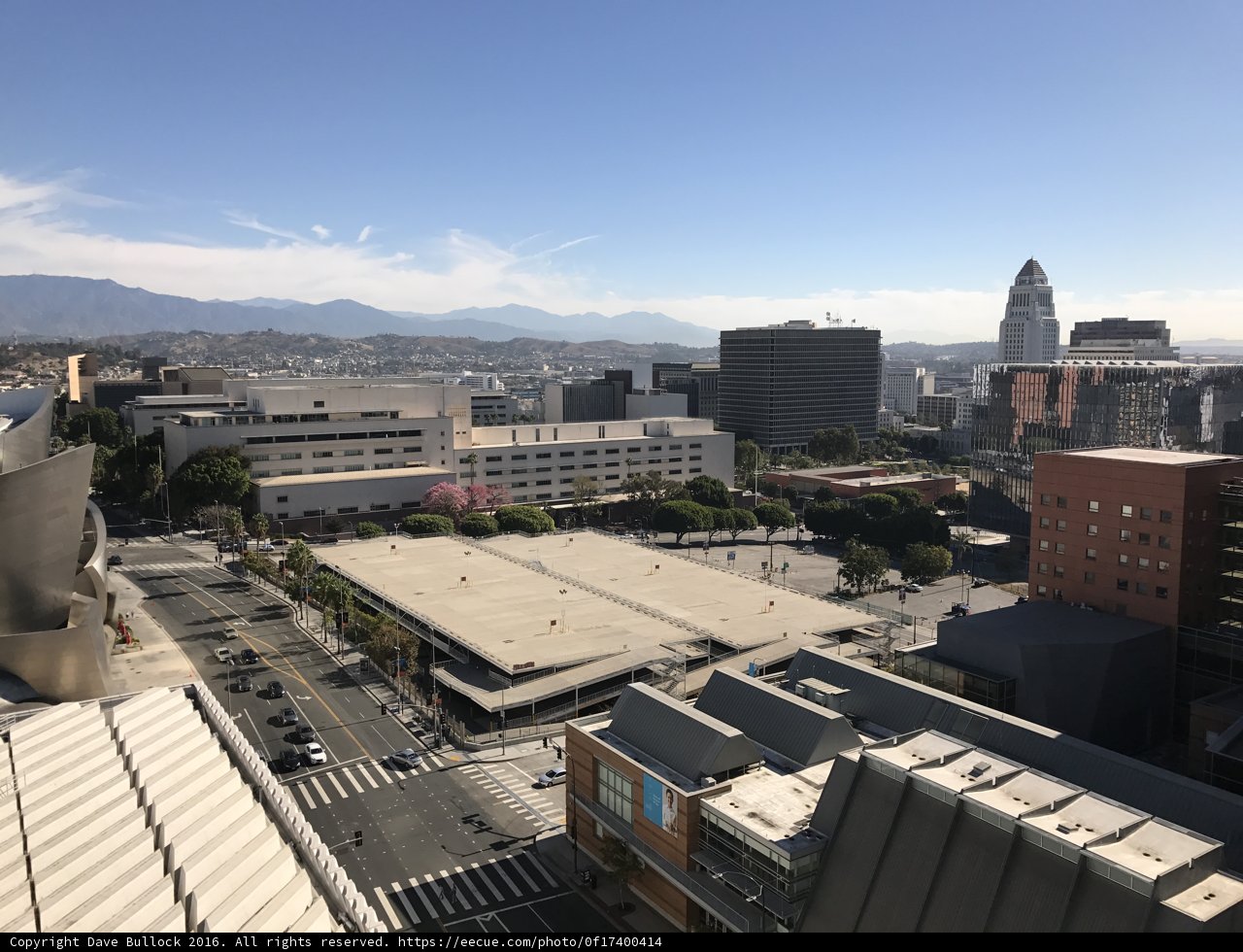 Cityscape from a Rooftop