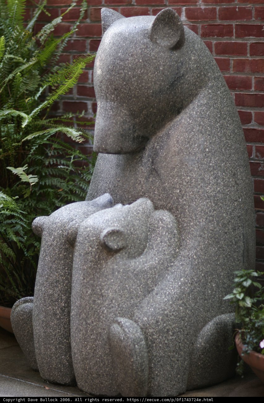 Majestic Stone Bear