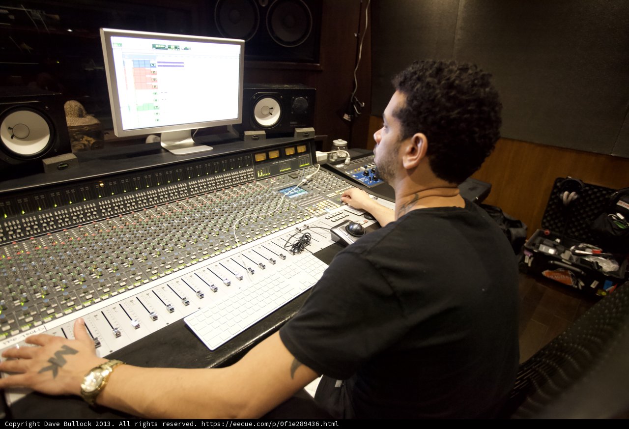Behind the Mixing Desk