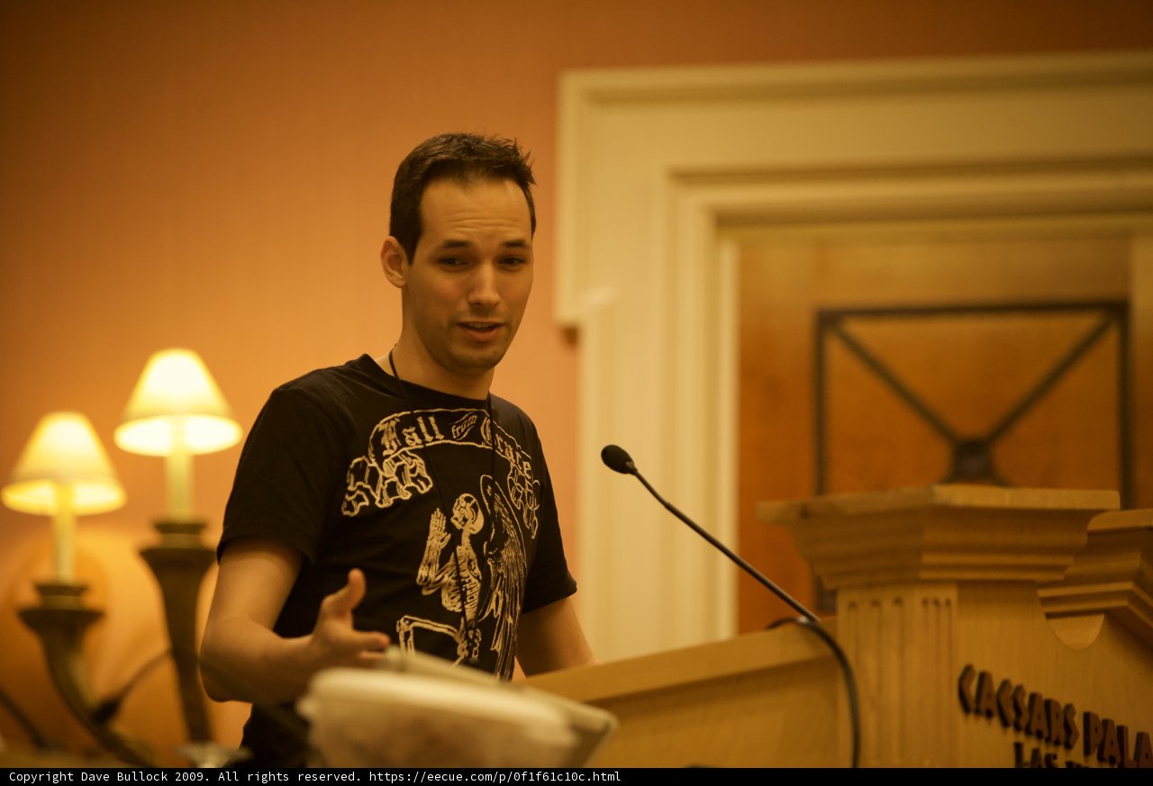 Black Shirt Presenter