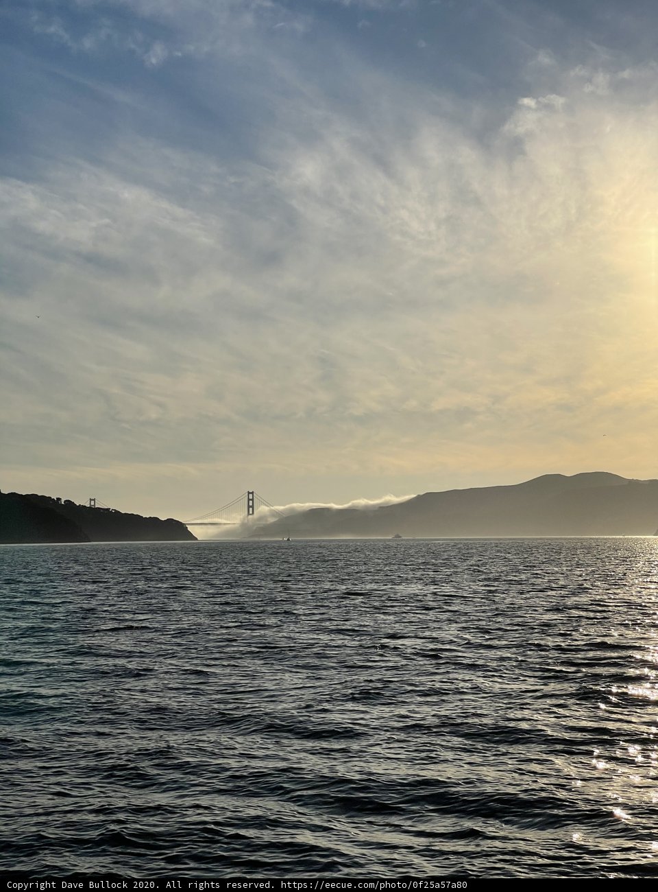Sailboats and Scenery at Golden Gate Bridge