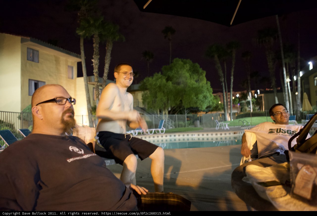 Nighttime Chill at the Resort
