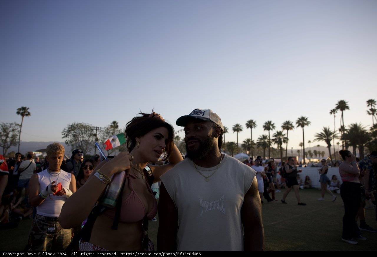 Festival Vibes at Sunset