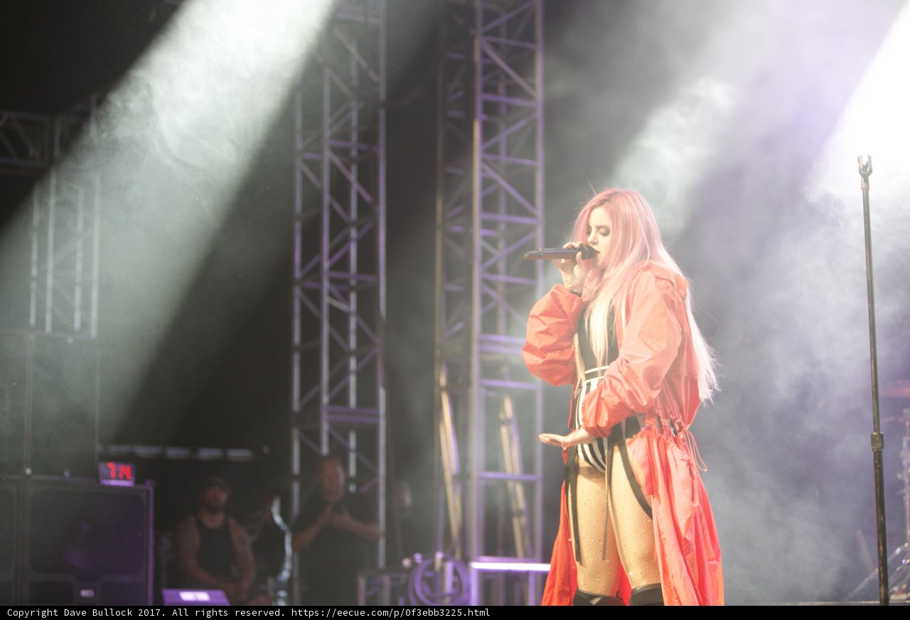 Red Dress, Bright Lights