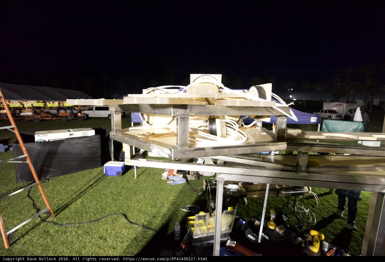 Building a Wooden House at Coachella