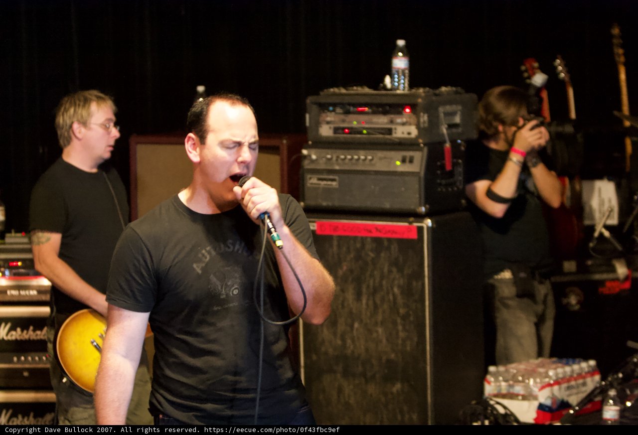 Brian Baker rocking the stage!
