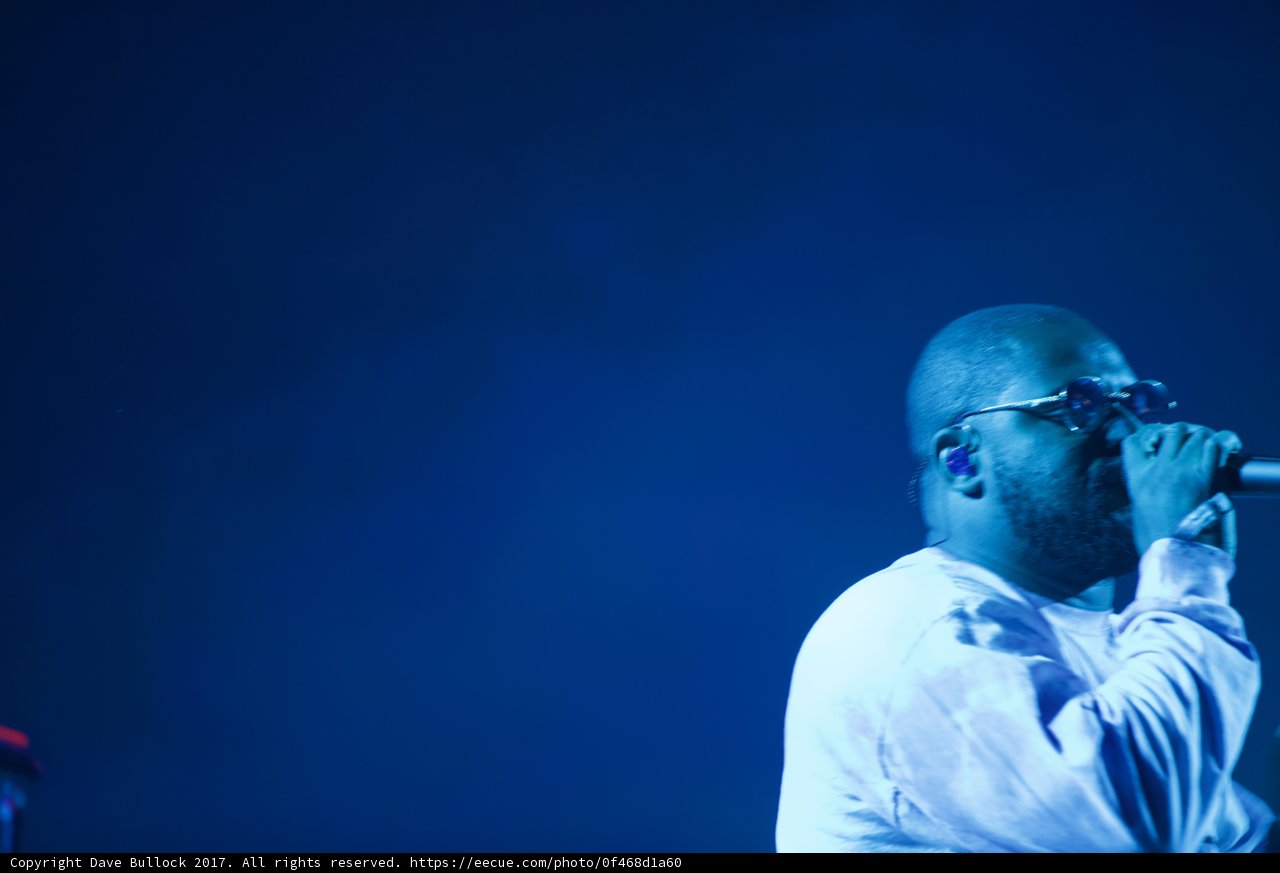 Entertainer on Stage at Coachella 2017