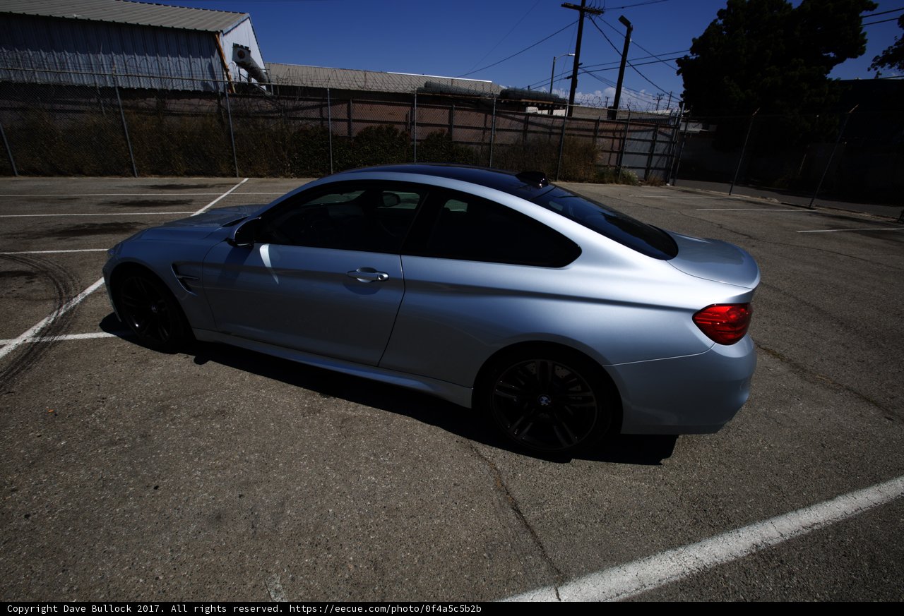 Parked BMW M4 with Alloy Wheels