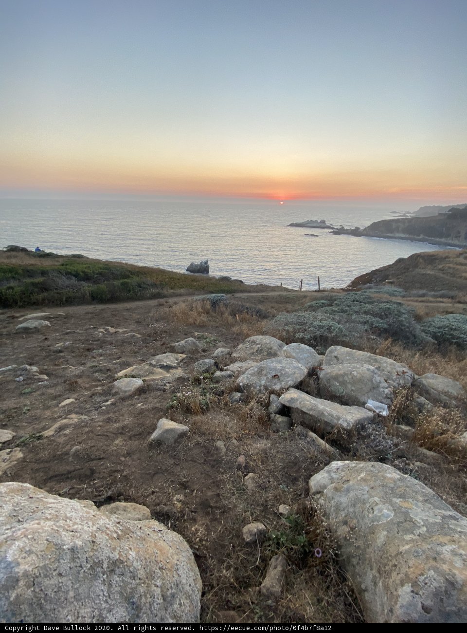 Sunset over the Rock Promontory