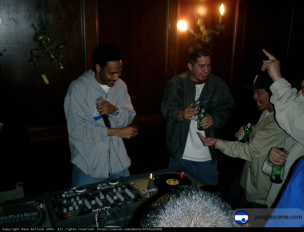 DJ Performance at a Night Club