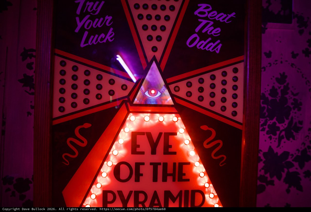 Eye of the Pyramid Carnival Fortune Teller Game