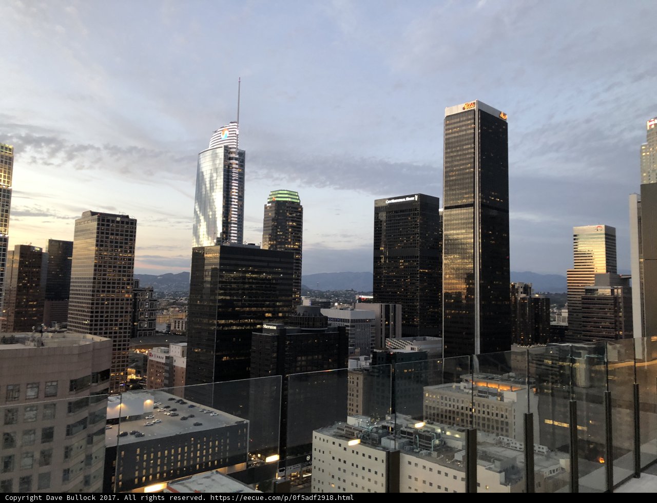 City-scape from the Rooftop