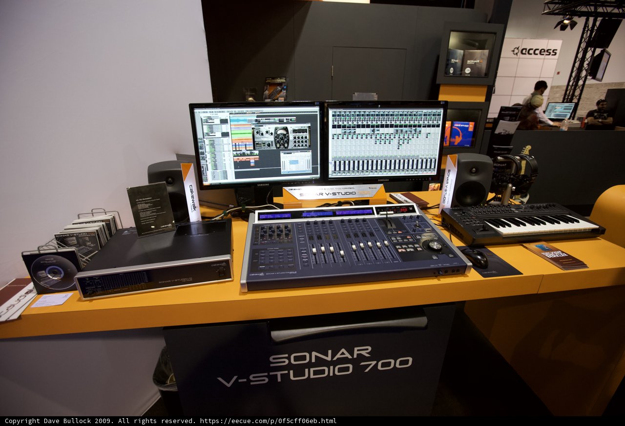 Sonar V Studio Pro Review in a State-of-the-Art Studio