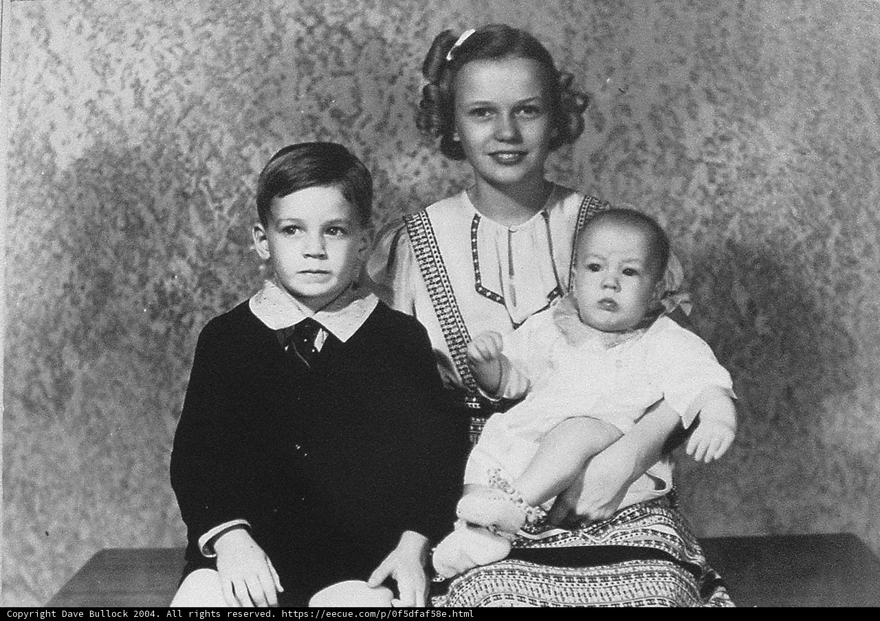 Family Moment on a Bench