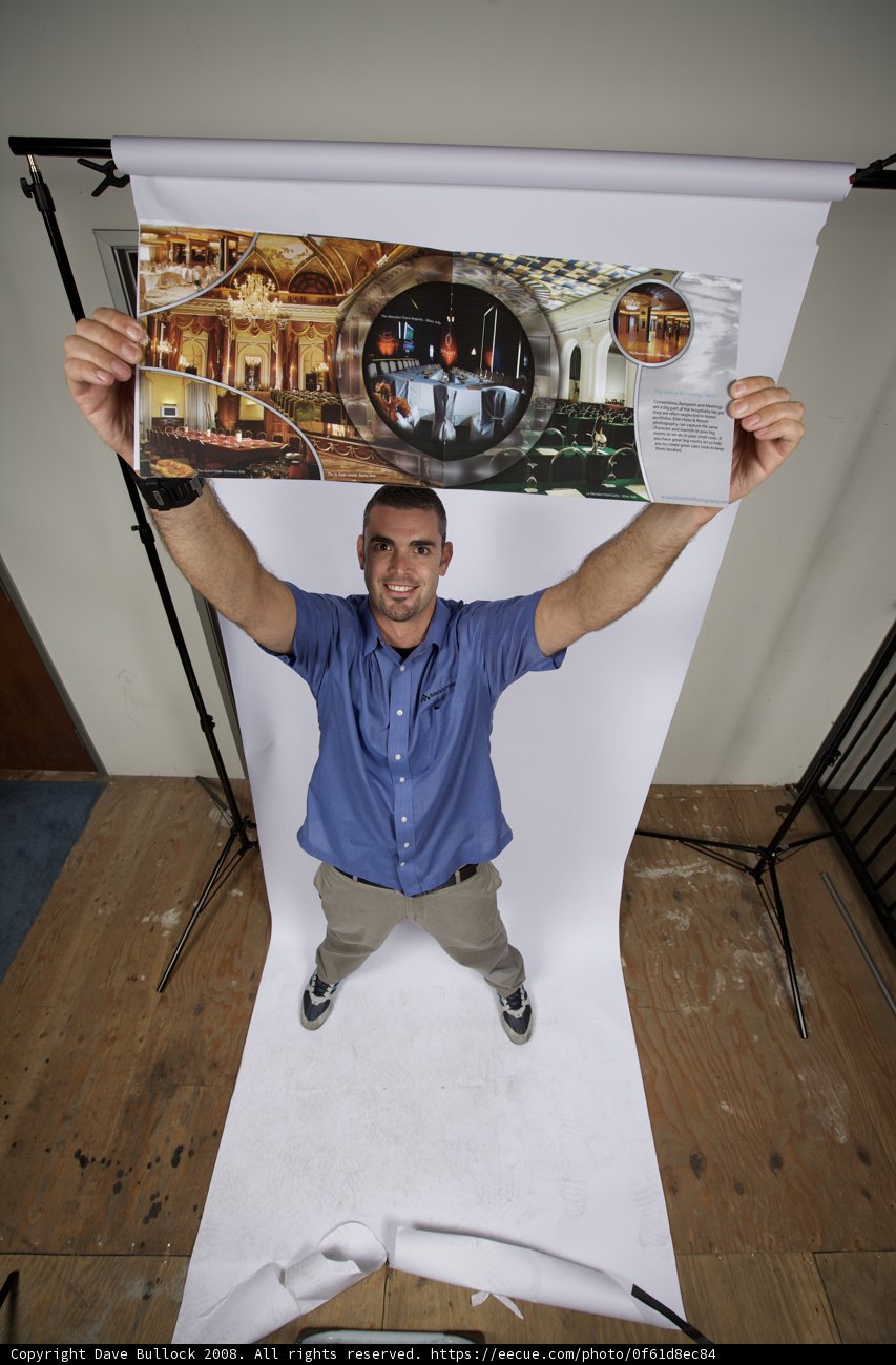 Holding Up His Creation
