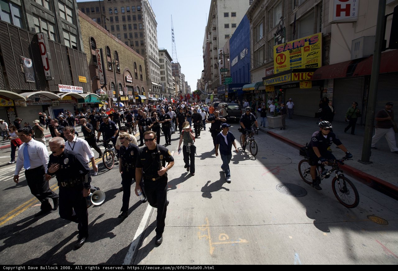 Mayday Rally Takes to the Streets
