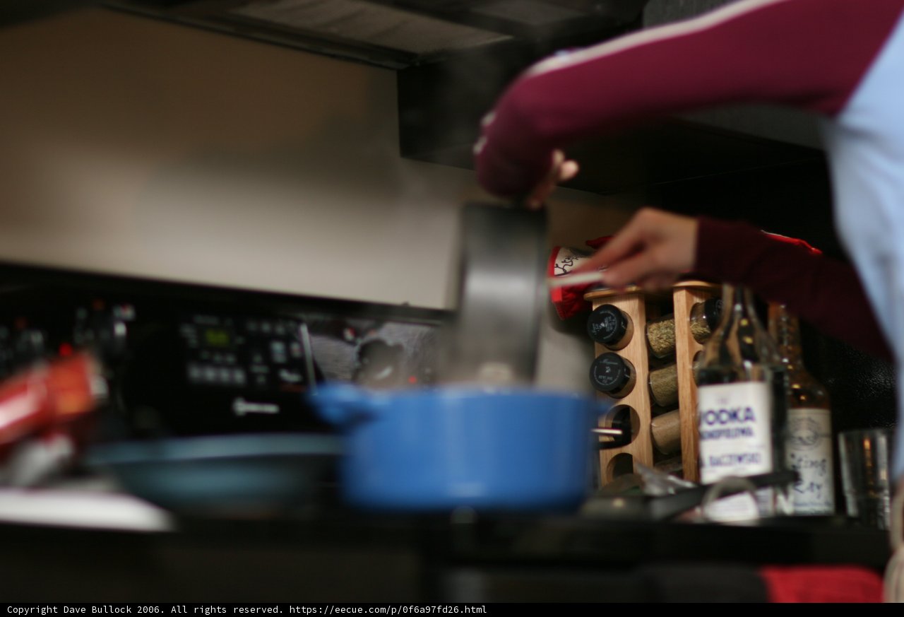 Cooking up a storm