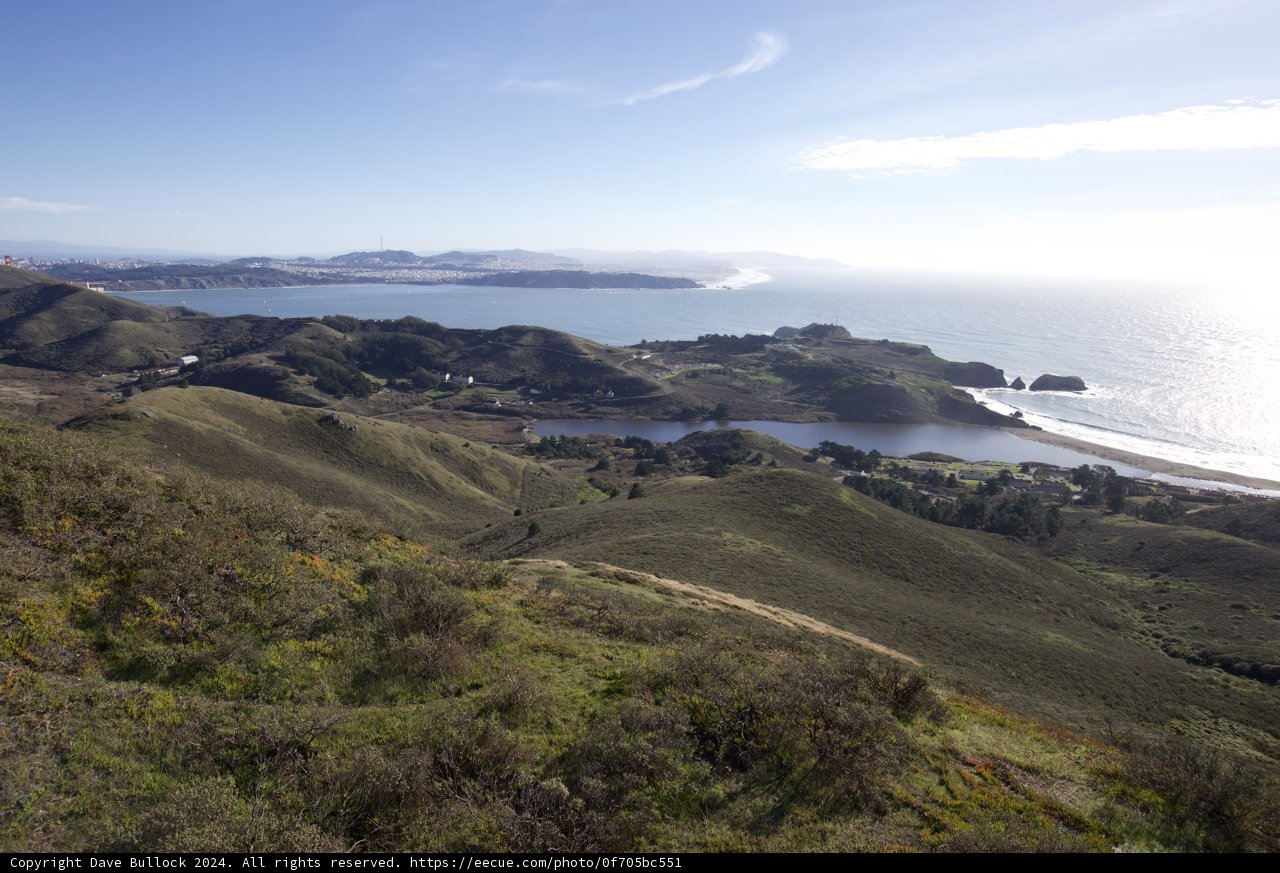 A Majestic Ocean View from Hill 88, Marin Headlands