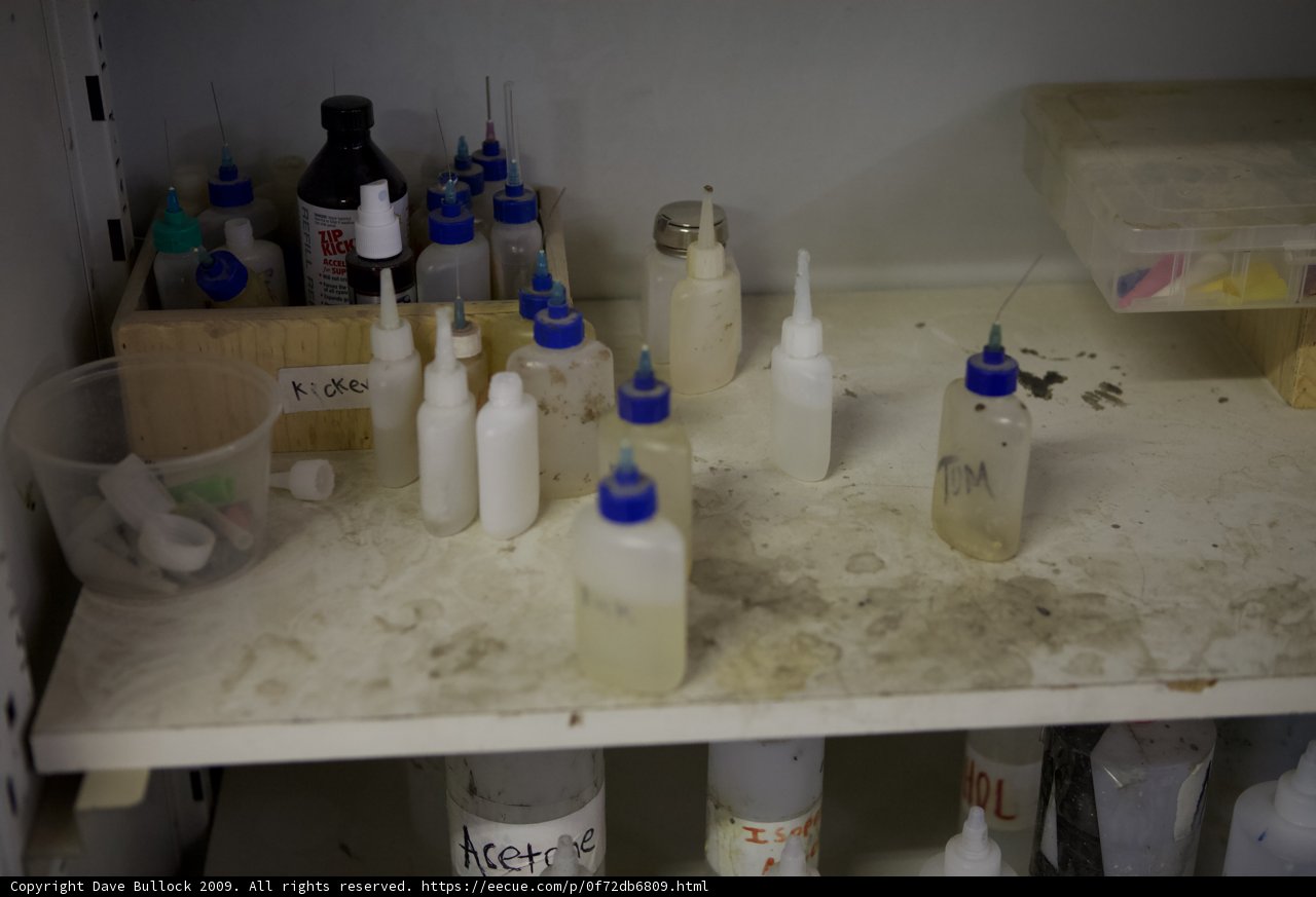 A Laboratory Shelf