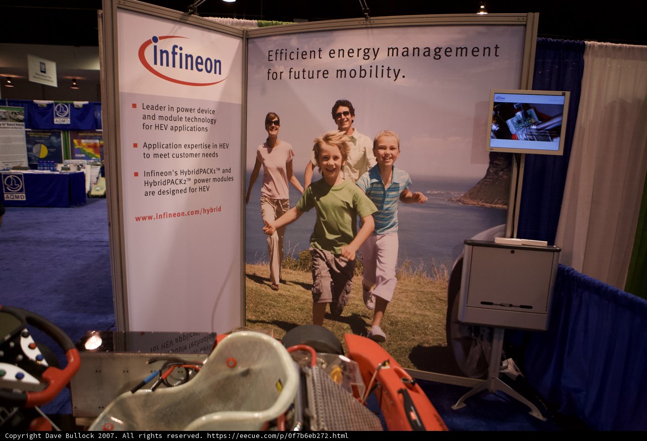 Energy Management Booth with Large Screen