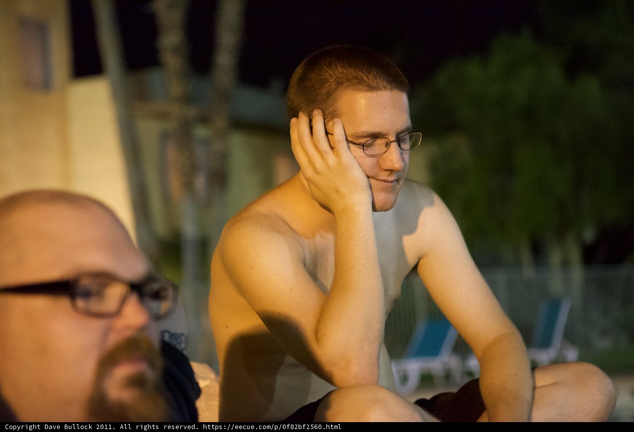 Two Men Sharing a Moment at Defcon 2011