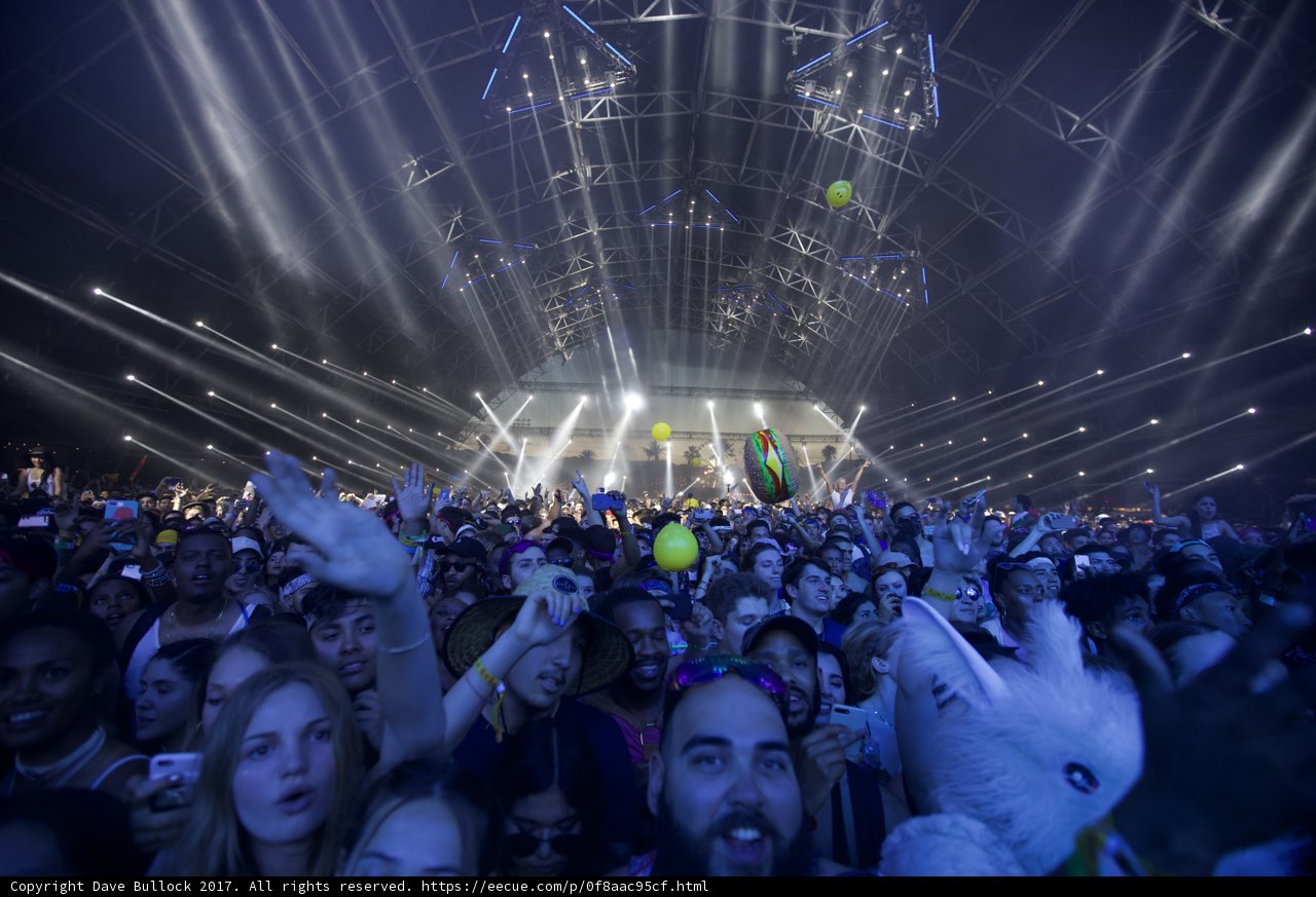 Electric Energy at Coachella Concert