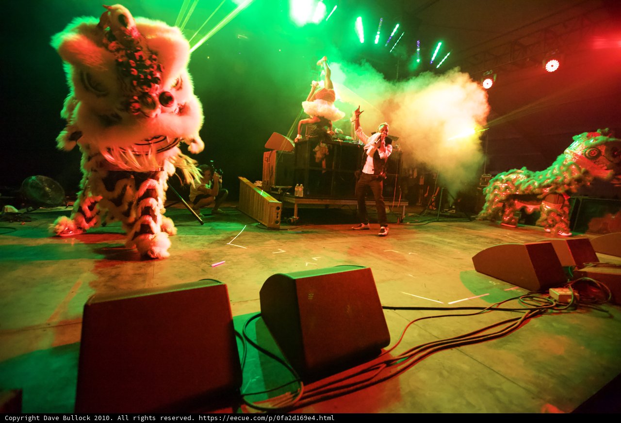 Fierce Duo on the Music Stage