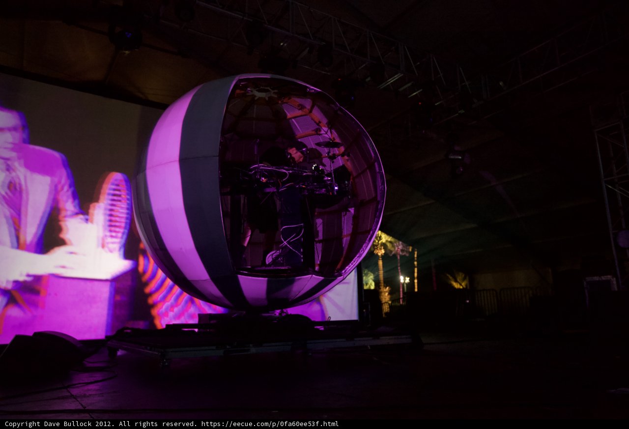 Purple Orb at Coachella Concert