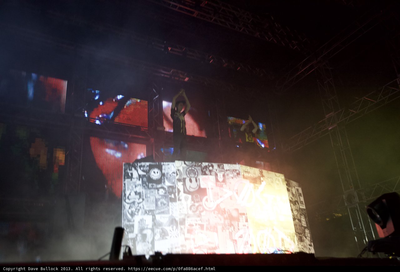 Rocking the Coachella Stage