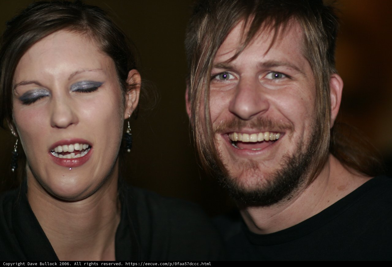 Happy Couple Smiling for the Camera