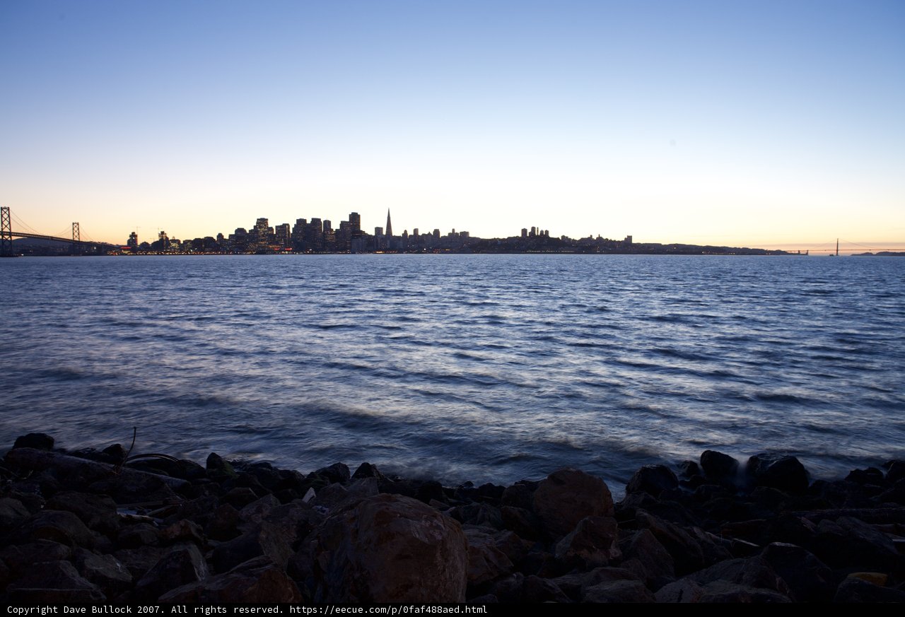 Cityscape at Sunset
