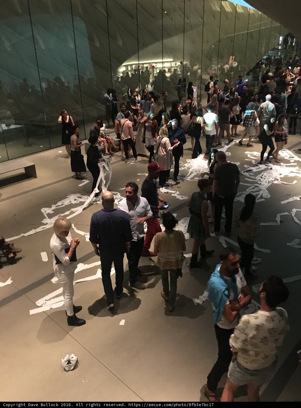 Paper Cutouts in The Broad Museum