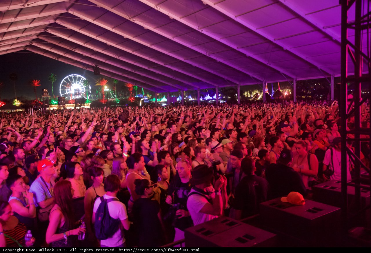 Electric Energy in Coachella's Underground Nightclub