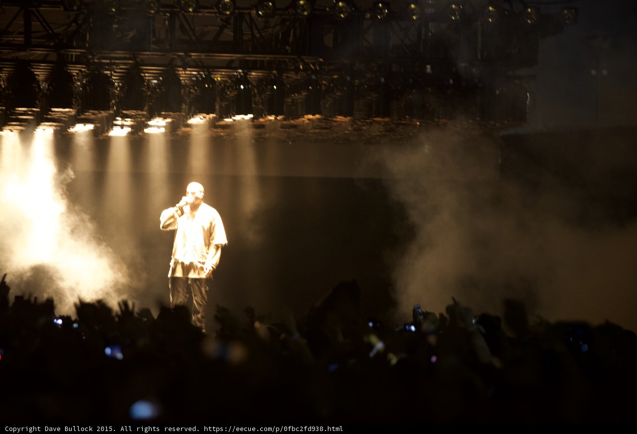 Kanye West Spotlight Cathedral