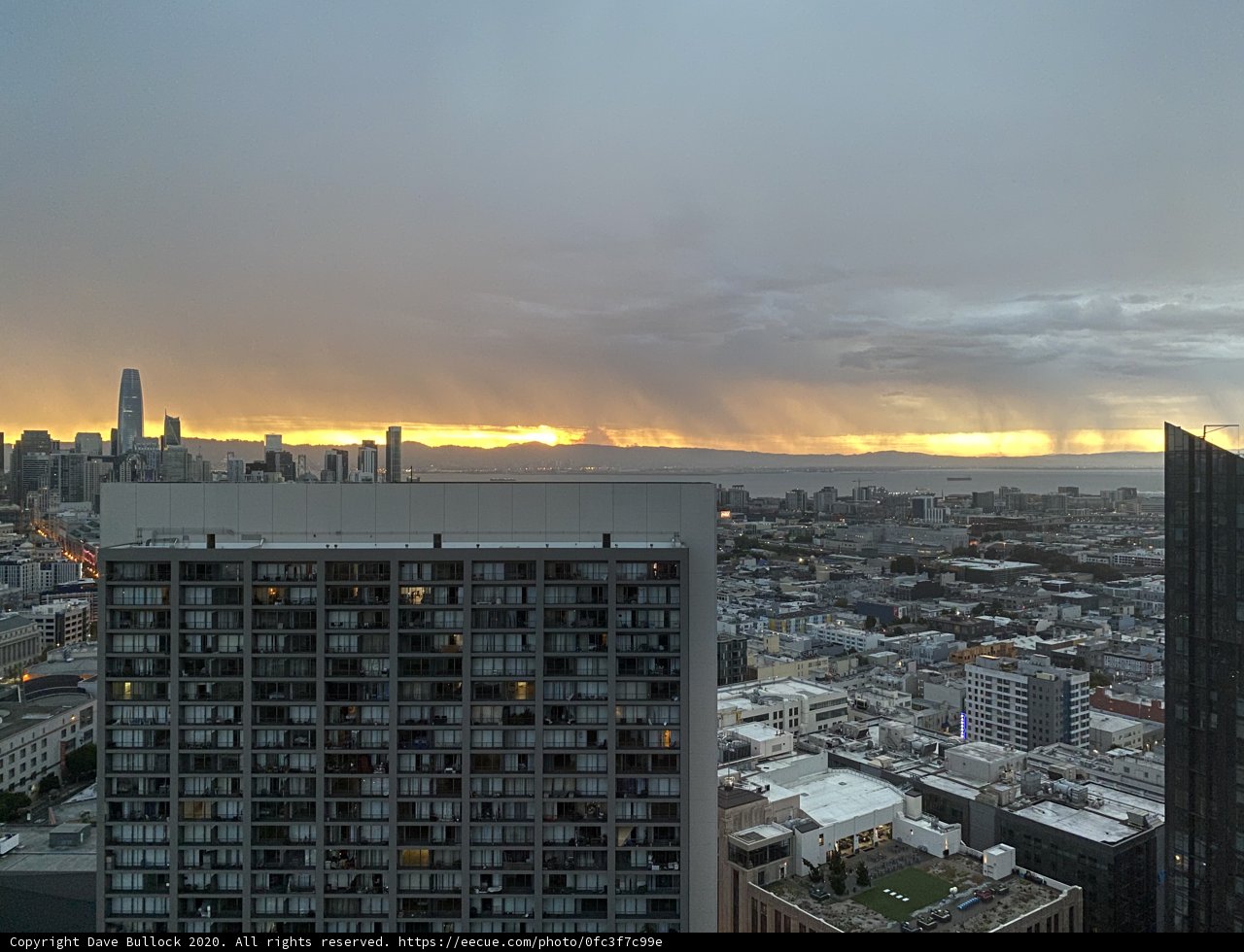 San Francisco's Skyline at Sunrise