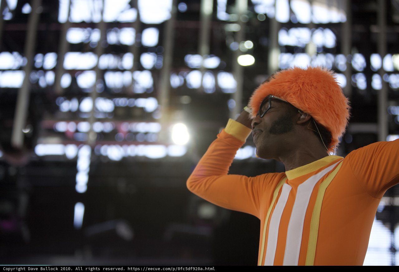 The Man in Orange Takes the Stage