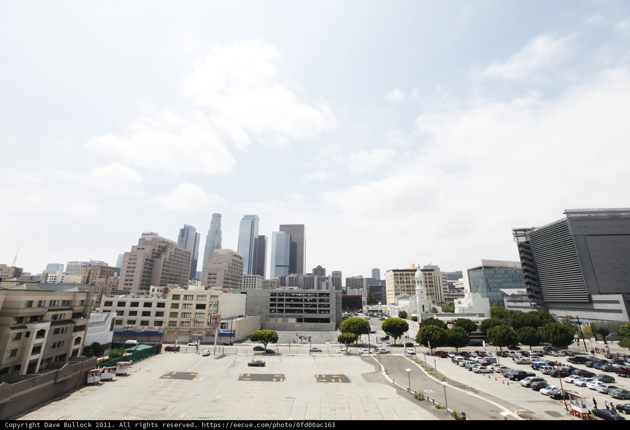 Cityscape Parking Lot