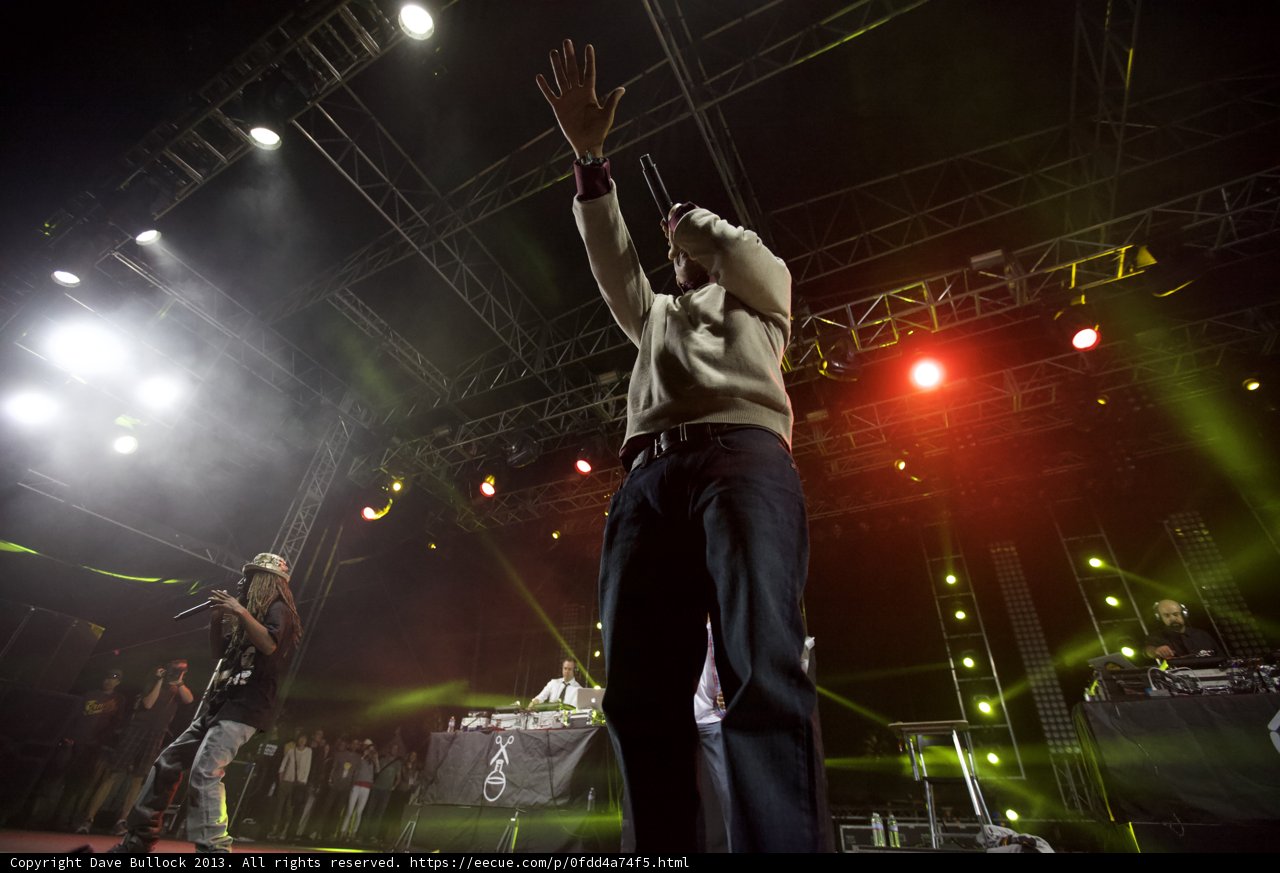 Cut Chemist Rocks the Stage