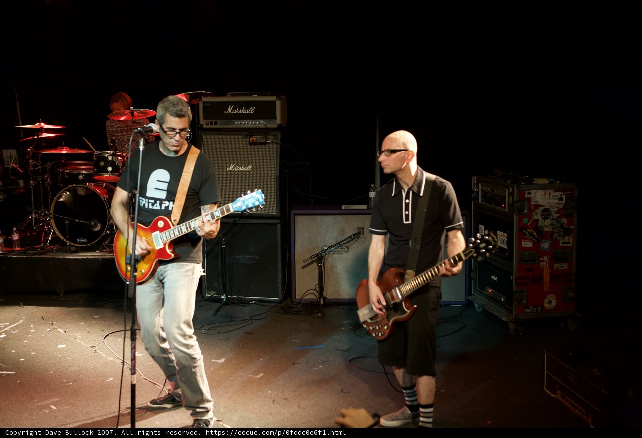 Two Guitarists Rock the Stage
